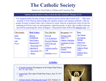 Tablet Screenshot of catholicsociety.com
